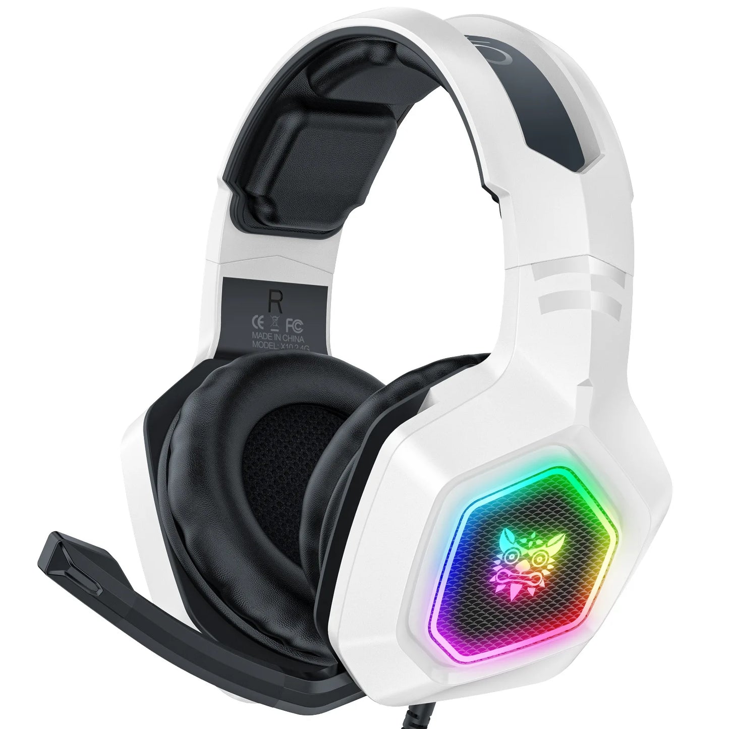 K10 Esports Level Headworn Game Earphones Computer Eating Chicken PS4 Subwoofer Noise Reduction Earphones 7.1