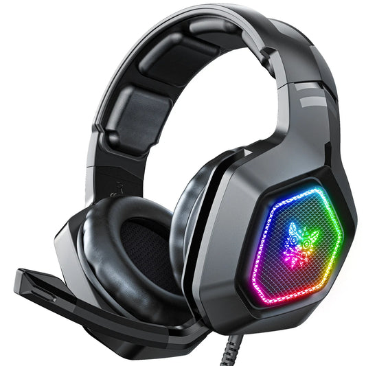 K10 Esports Level Headworn Game Earphones Computer Eating Chicken PS4 Subwoofer Noise Reduction Earphones 7.1