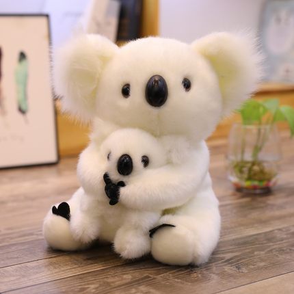 Super cute high simulation koala bear plush doll toy plush craft toy koala bear puppet Baby Accompany Doll birthday holiday gift