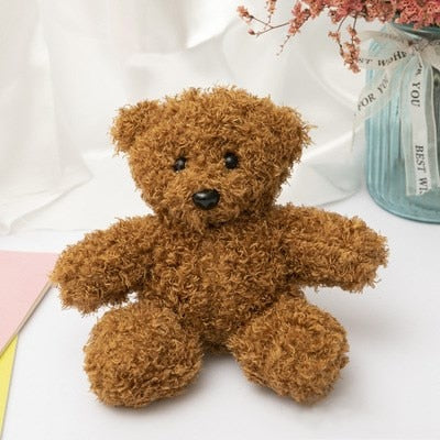 Ours en peluche de haute qualité pour enfants, jouets super mignons, jolis animaux en peluche au beurre, cadeaux de Noël et d&#39;anniversaire, 13cm