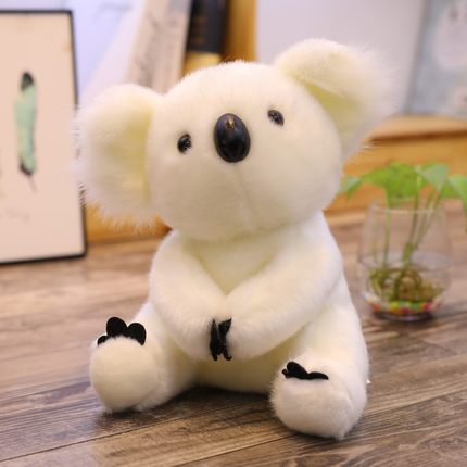 Super cute high simulation koala bear plush doll toy plush craft toy koala bear puppet Baby Accompany Doll birthday holiday gift